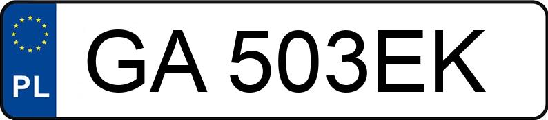 Numer rejestracyjny GA 503EK posiada MERCEDES-BENZ CLS 350 - GA503EK Numer rejestracyjny GA 503EK posiada MERCEDES-BENZ CLS 350 - GA503EK