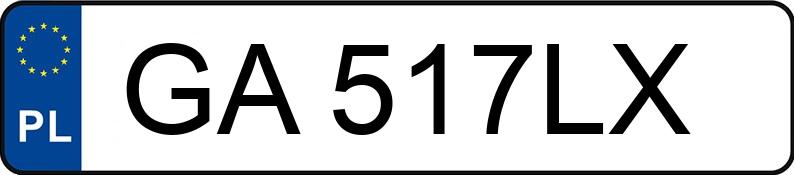 Numer rejestracyjny GA 517LX posiada MERCEDES-BENZ C 180 MR`21 E6 206 AMG Business Edition - GA517LX