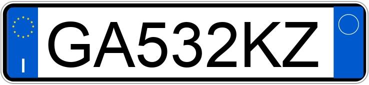 Numer rejestracyjny GA532KZ posiada LAND ROVER RR Evoque 2a serie Numer rejestracyjny GA532KZ posiada LAND ROVER RR Evoque 2a serie