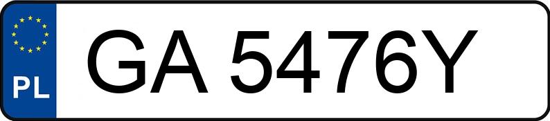 Numer rejestracyjny GA 5476Y posiada BMW 528 - GA5476Y Numer rejestracyjny GA 5476Y posiada BMW 528 - GA5476Y