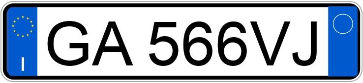 Numer rejestracyjny GA566VJ posiada ALFA ROMEO Giulia Numer rejestracyjny GA566VJ posiada ALFA ROMEO Giulia