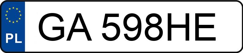 Numer rejestracyjny GA 598HE posiada VOLKSWAGEN Tiguan 1.4 TSI MR`12 E5 Trend & Fun - GA598HE