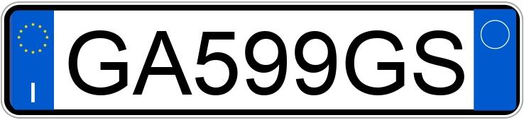 Numer rejestracyjny GA599GS posiada FORD Focus 4a serie