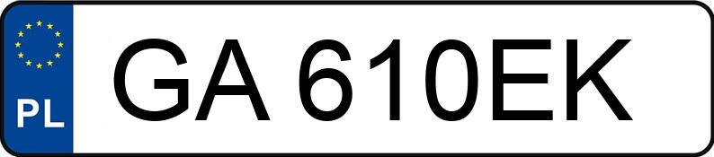 Numer rejestracyjny GA 610EK posiada BMW M 5 4.4 MR`16 E6d F90 M xDrive Competition Steptronic - GA610EK Numer rejestracyjny GA 610EK posiada BMW M 5 4.4 MR`16 E6d F90 M xDrive Competition Steptronic - GA610EK