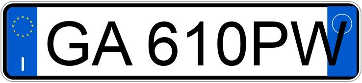 Numer rejestracyjny GA610PW posiada FIAT 500X Numer rejestracyjny GA610PW posiada FIAT 500X