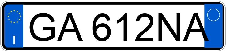 Numer rejestracyjny GA612NA posiada FORD Fiesta 7a serie Numer rejestracyjny GA612NA posiada FORD Fiesta 7a serie