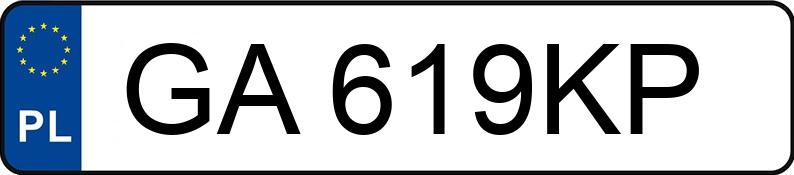 Numer rejestracyjny GA 619KP posiada BMW X3 Diesel MR`22 E6d G01 xDrive30d - GA619KP Numer rejestracyjny GA 619KP posiada BMW X3 Diesel MR`22 E6d G01 xDrive30d - GA619KP
