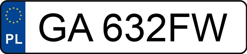 Numer rejestracyjny GA 632FW posiada BMW 118I - GA632FW Numer rejestracyjny GA 632FW posiada BMW 118I - GA632FW