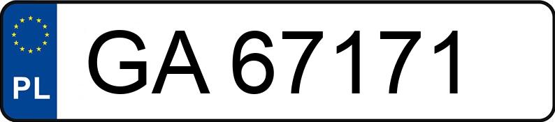 Numer rejestracyjny GA 67171 posiada FORD TRANSIT 100 2.5TD - GA67171 Numer rejestracyjny GA 67171 posiada FORD TRANSIT 100 2.5TD - GA67171
