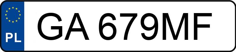 Numer rejestracyjny GA 679MF posiada BMW M340D XDRIVE - GA679MF Numer rejestracyjny GA 679MF posiada BMW M340D XDRIVE - GA679MF