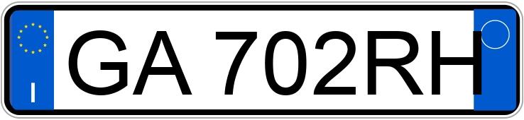 Numer rejestracyjny GA702RH posiada OPEL Corsa 6a serie Numer rejestracyjny GA702RH posiada OPEL Corsa 6a serie