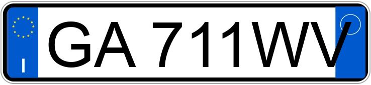 Numer rejestracyjny GA711WV posiada LAND ROVER RR Evoque 2a serie Numer rejestracyjny GA711WV posiada LAND ROVER RR Evoque 2a serie