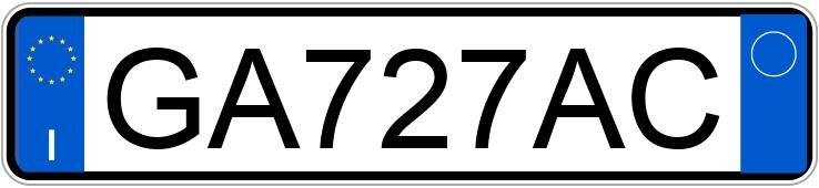 Numer rejestracyjny GA727AC posiada FORD Puma Numer rejestracyjny GA727AC posiada FORD Puma