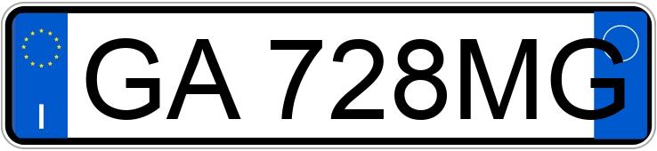 Numer rejestracyjny GA728MG posiada SKODA Fabia 3a serie