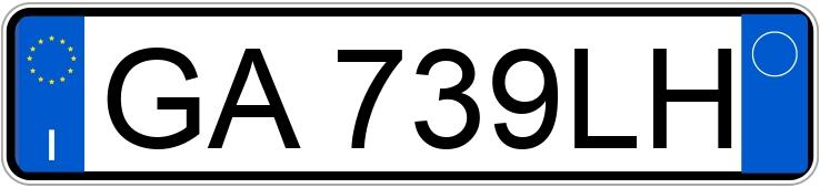 Numer rejestracyjny GA739LH posiada BMW X2