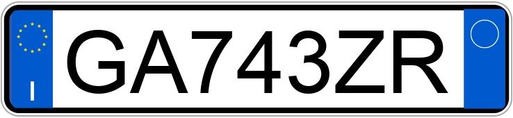 Numer rejestracyjny GA743ZR posiada DACIA Sandero 2a serie