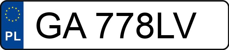Numer rejestracyjny GA 778LV posiada MG MG3 HYBRID+ - GA778LV Numer rejestracyjny GA 778LV posiada MG MG3 HYBRID+ - GA778LV