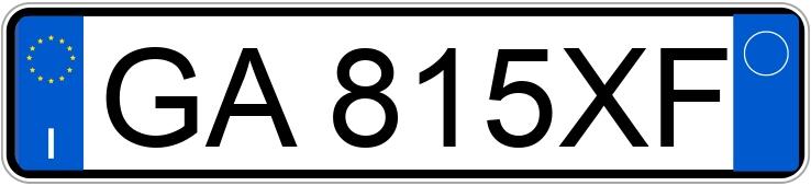 Numer rejestracyjny GA815XF posiada FIAT 500X Numer rejestracyjny GA815XF posiada FIAT 500X