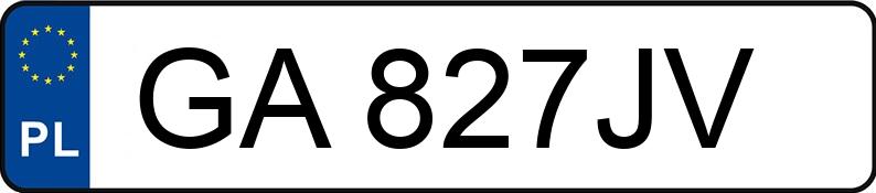 Numer rejestracyjny GA 827JV posiada KIA Cee d 1.6 MR`12 E5 L DCT - GA827JV