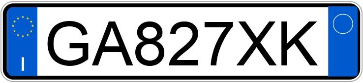 Numer rejestracyjny GA827XK posiada PORSCHE Macan