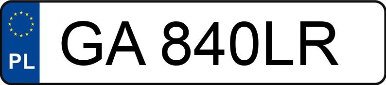 Numer rejestracyjny GA 840LR posiada TOYOTA Corolla Sedan MR`02 E3 Base - GA840LR Numer rejestracyjny GA 840LR posiada TOYOTA Corolla Sedan MR`02 E3 Base - GA840LR