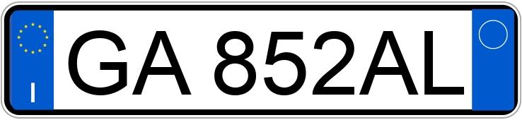 Numer rejestracyjny GA852AL posiada SMART fortwo 3as.