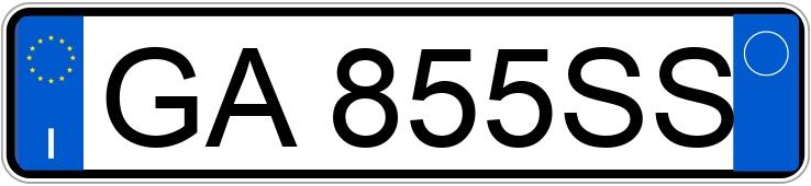 Numer rejestracyjny GA855SS posiada RENAULT Clio 5a serie Numer rejestracyjny GA855SS posiada RENAULT Clio 5a serie