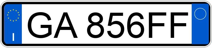 Numer rejestracyjny GA856FF posiada NISSAN Qashqai 2a serie