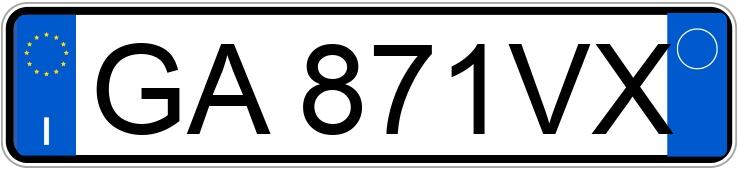 Numer rejestracyjny GA871VX posiada JEEP Compass 2a serie Numer rejestracyjny GA871VX posiada JEEP Compass 2a serie