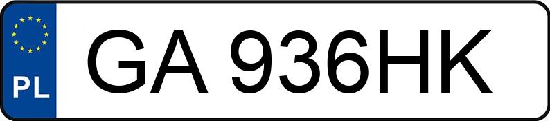 Numer rejestracyjny GA 936HK posiada BMW 420I - GA936HK Numer rejestracyjny GA 936HK posiada BMW 420I - GA936HK