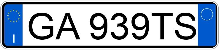 Numer rejestracyjny GA939TS posiada MERCEDES GLC Coupe