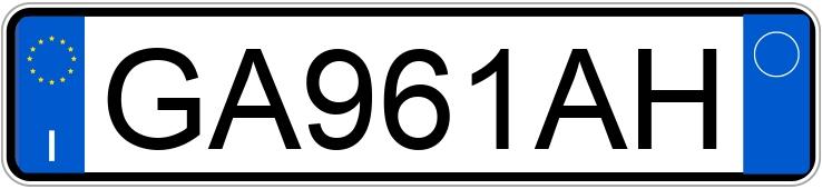 Numer rejestracyjny GA961AH posiada LAND ROVER Range Rover Velar