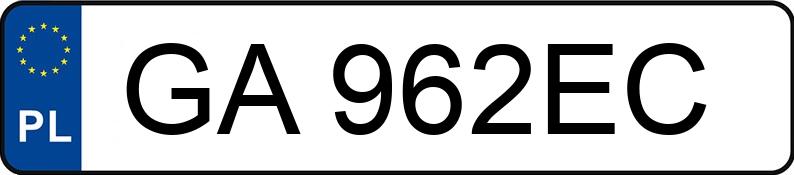 Le numéro d’enregistrement GA 962EC a MAZDA 2 - 1.5 MR`15 E6 SkyPassion Aut. - GA962EC
