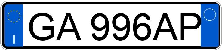Numer rejestracyjny GA996AP posiada AUDI Q2 Numer rejestracyjny GA996AP posiada AUDI Q2