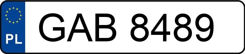 Numer rejestracyjny GAB 8489 posiada FORD Sierra 1.8i Kat. MR`90 CLX - GAB8489 Numer rejestracyjny GAB 8489 posiada FORD Sierra 1.8i Kat. MR`90 CLX - GAB8489