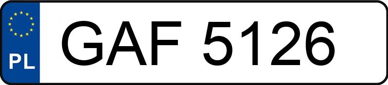 Numer rejestracyjny GAF 5126 posiada DAEWOO / FSO Polonez Caro 1.6 Kat. MR`97 PLUS GLi - GAF5126
