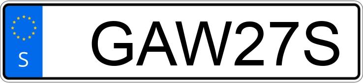 Numer rejestracyjny GAW27S posiada BMW IX3 Numer rejestracyjny GAW27S posiada BMW IX3