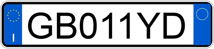 Numer rejestracyjny GB011YD posiada PORSCHE Macan