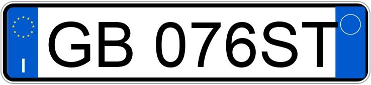 Numer rejestracyjny GB076ST posiada ALFA ROMEO Giulietta Giulietta 1.6 JTDm 120 CV Sprint (88 kw) Numer rejestracyjny GB076ST posiada ALFA ROMEO Giulietta Giulietta 1.6 JTDm 120 CV Sprint (88 kw)