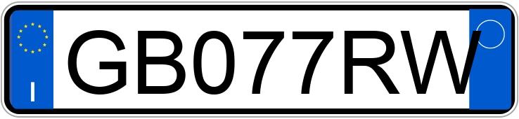 Numer rejestracyjny GB077RW posiada TOYOTA Aygo 2a serie