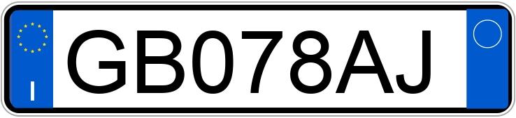 Numer rejestracyjny GB078AJ posiada OPEL Corsa 6a serie