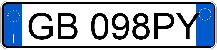 Numer rejestracyjny GB098PY posiada FIAT Tipo