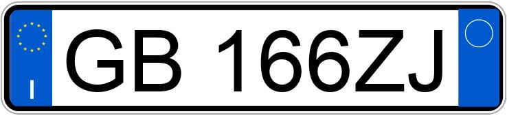 Numer rejestracyjny GB166ZJ posiada VOLKSWAGEN Polo 6a serie