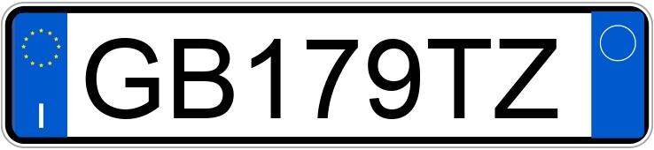 Numer rejestracyjny GB179TZ posiada FIAT Panda 3a serie Numer rejestracyjny GB179TZ posiada FIAT Panda 3a serie