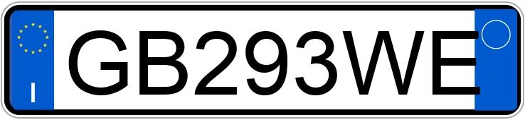 Numer rejestracyjny GB293WE posiada VOLKSWAGEN T-Cross