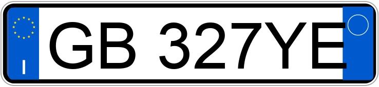 Numer rejestracyjny GB327YE posiada MERCEDES GLA