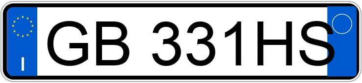 Numer rejestracyjny GB331HS posiada HYUNDAI Tucson 2a serie Numer rejestracyjny GB331HS posiada HYUNDAI Tucson 2a serie