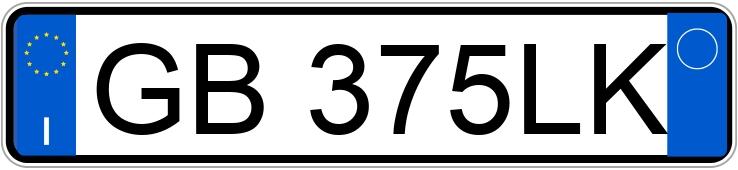 Numer rejestracyjny GB375LK posiada JEEP Compass 2a serie