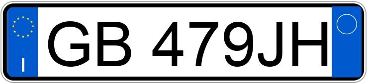 Numer rejestracyjny GB479JH posiada JEEP Renegade