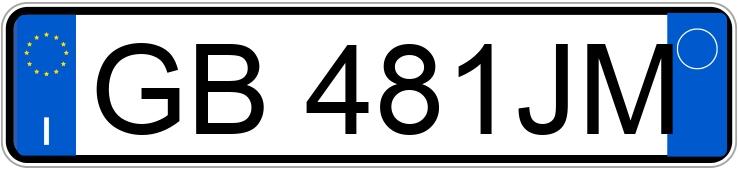 Numer rejestracyjny GB481JM posiada NISSAN Qashqai 2a serie